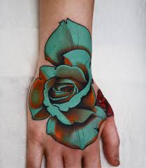 Had A Lot Of Fun With This One Thanks Ida And Good Luck On Your Journey To A Better Life Rose Traditional Rose Tattoos Hand Tattoos Neo Traditional Tattoo