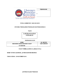 Dengan template, contoh dan borang skrip memulakan kajian tindakan melalui 6 fasa tugasan dapat dilaksanakan dengan lebih mudah. Kajian Tindakan Fail3