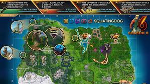 Welcome to the fortnite season 10 (x) week 6 challenges cheat sheet. Fortnite Season 8 Week 6 Cheat Sheet Dbltap