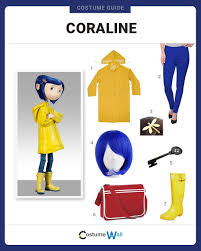 Dress Like Coraline Costume 