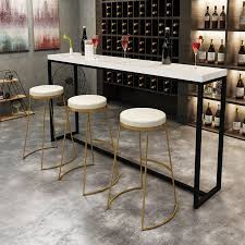 Cheap Bar Stools Buy Directly From China Suppliers 45 Cm 65 Cm 75 Cm Nordic Bar Stool Bar Chair Simple Dining Chairs Coffee Chairs Wrought Iron Bar Stools