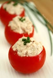 Tomates Grappes Farcies A La Mousse De Thon Amandine Cooking Recette Apero Ete Mousse De Thon Recettes De Cuisine