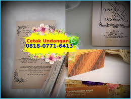Maybe you would like to learn more about one of these? Kartu Undangan Murah Di Bekasi 0818 0771 6413 Whatsapp Contoh Undangan Pernikahan Undangan Pernikahan Pernikahan Murah