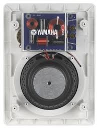 6 ohms product dimensions : Amazon Com Yamaha Ns Iw660 3 Way In Wall Speaker System For Custom Install White Home Audio Theater