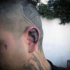 Devil and angel whispering in ear tattoo. Angel Whispering In My Ear Tattoo