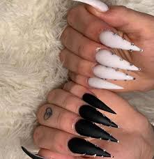 Matte Black Acrylic Nail Ideas 50 Matte Black Coffin Nail Ideas Trend This Year Coffinnail Nailarts Blackcoffin Tristarhomecareinc Com Acrylic Nails Stiletto