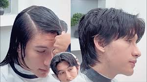 Corte de pelo Wolf Cut a tijera tutorial #hairstyle #hombre #barber  #tijeras #cortesdepelo #wolfcut