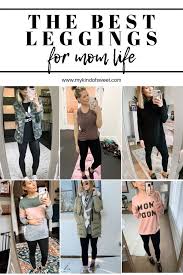A Round Up Of My Favorite Black Leggings My Kind Of Sweet In 2020 Black Leggings Mom Leggings Outfits With Leggings