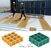 Solar Rooftop FRP Walkway Factory