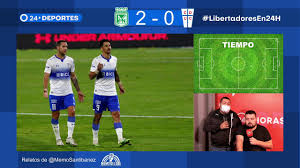 Mi pasion es el futbol. Copa Libertadores En Vivo 2do Tiempo U Catolica Vs Atletico Nacional Youtube