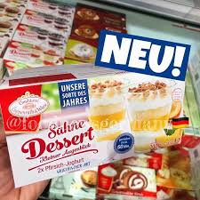 Werbung Coppenrath Wiese Sahne Dessert Pfirsich Joghurt Produktneuheit Lebensmittelneuheiten Neu Foodnews Foodnew Dessert Lebensmittel Snacks