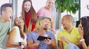 Group of young female friends hanging out in the city. Friends Hanging Out With Tablet Computer Video By C Hotelfoxtrot Stock Footage 44705057