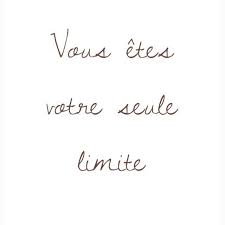 You Are Your Only Limit Quote French Motivation Inspiration Studyspo Studyblr Studygram Quote Aesthetic French Quotes French Aesthetic