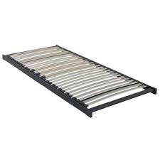 The difference when compared to boxsprings specifically comes in when you consider that a slatted base is lighter, easier to maneuver, and cheaper than box springs. Slatted Bed Base 90x200 Prosper Maisons Du Monde