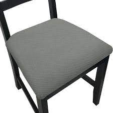 Check out our chair cushion covers selection for the very best in unique or custom, handmade pieces from our home décor shops. Buy Seat Covers For Dining Room Chairs Kitchen Chair Seat Cushion Slipcovers Chair Seat Covers Protector Set Of 4 Light Grey 4 Pack Online In Turkey B089sxkcv7