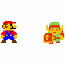 Add the path of ${pixel_link_root}/pylib/src to your pythonpath adjust the inference parameters like eval_image_width, eval_image_height, pixel_conf_threshold, link_conf_threshold. Pixel Link And Mario Pixel Mario And Link Transparent Png Download 428240 Vippng
