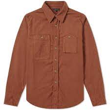 Engineered Garments Work Shirt Brown Engineered Garments