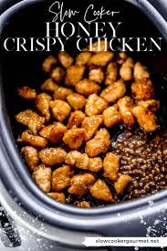 This recipe for crockpot italian chicken pasta has turned into a staple at our house, mostly because it takes so little time to throw together, my you can use precooked chicken, just forgo the crock pot. Slow Cooker Honey Crispy Chicken Slow Cooker Gourmet
