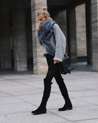 Wunderl overknee stiefel flach in schwarz glattleder mit stretcheinsatz. 35 Overknees Kombinieren Ideen In 2021 Overknees Overknees Outfit Overknees Kombinieren