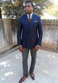 Black Blazer Grey Pants Blue Shirt A Curated Man Centralcalisosa A Snap Shot Of What I Had Going Mens Outfits Mens Fashion Blog Shirt And Tie Combinations
