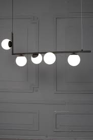 Maira Corner Opal Globes Pendant Light Geometric Minimal Etsy In 2020 Linear Pendant Lighting Globe Pendant Light Modern Black Chandeliers