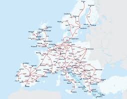 How Many Travel Days Do I Need Eurail Map Interrail Map Eurorail