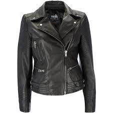 Black Leather Biker Jacket 350 Found On Polyvore Black Leather Biker Jacket Womens Biker Jacket Biker Jacket