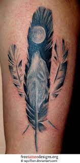Wolf Tattoos Native Tattoos Indian Feather Tattoos Howling Wolf Tattoo