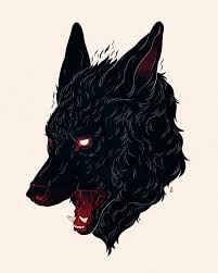 Canis Print From Dappermouth Animal Art Dark Art Art