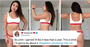 Join cassey ho of blogilates for a special live workout. I Never Set Out To Be A Body Positive Activist Cassey Ho Speaks Out About Weight Loss Controversy