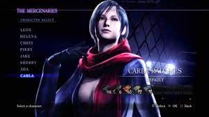 Find out everything there is to know about the mercenaries game mode in resident evil 6 (re6). Biohazard 6 How To Unlock Carla éš ã—ã‚­ãƒ£ãƒ© Youtube