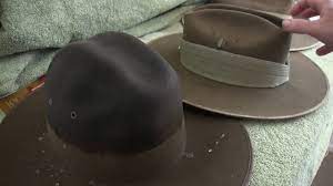 How To Bash An Australian Slouch Hat Youtube