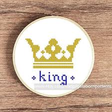 570 x 561 jpeg 174 кб. Craft Supplies Tools Crown Prince Princess King Queen Disney Palette Gold Pink Blue Counted Cross Stitch Patterninstant Download Epattern Pdf File Kits How To