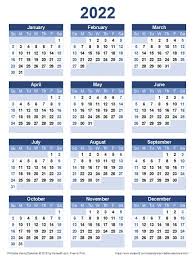 Download A Free Printable 2022 Yearly Calendar From Vertex42 Com In 2020 Calendar Printables Free Printable Calendar Monthly Calendar Printable