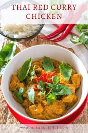 Thai Red Curry Chicken Rezept Einfache Gerichte Asiatische Kuche Asiatische Gerichte