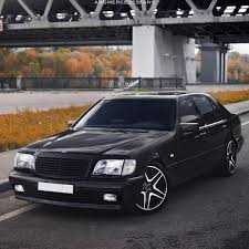What A Russian Mafia Uses I Love These W140 This Particular One Is A Brabus 7 3 Ivanorlov Sclass W140 Mercedes Benz Cars Benz Car Black Mercedes Benz