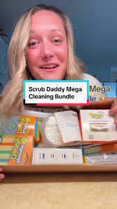 Replying to @natnatnattyfamily56 SCRUB DADDY IS BACK WITH A NEW BUNDLE!  This kit Scrub Daddy Mega Cleaning Bundle comes with some amazing items I  have wanted to try! #scrubdaddy #scrubdaddysponge ...