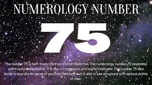 Numerology Meaning Of Number 75 Numerology Numerology Birth Date Positive Outlook On Life