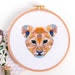 Baby Lion Cross Stitch Pattern PDF Extremely Cute Digital Design, Good Even  for Complete Beginners