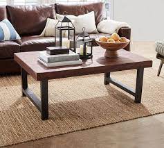 Griffin 27 reclaimed wood end table. Griffin Reclaimed Wood Coffee Table Pottery Barn