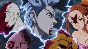 So you're the infamous weakling who attacked the heavenly palaces and it's people. Meliodas Neue Gegner Six Knights Of Black Indura Erklart Nanatsu No Taizai Youtube