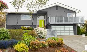 Considering charcoal for the exterior. How To Modernize My Mid Century Split Level House Exterior