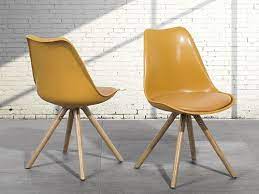 stoel geel stoel eetkamerstoel hoge leuning leunstoel dakota stoelen eetkamerstoelen kuipstoel