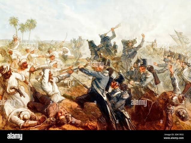 1845 the first anglo sikh war hi-res stock photography and images - Alamy
