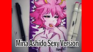 Do you like this video? Drawing My Hero Academia Mina Ashido Sexy Version Alwins Art Myheroacademia Youtube