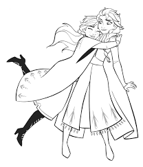 This man is so amazing, isn't he? Frozen 2 Elsa And Anna Coloring Pages Youloveit Com