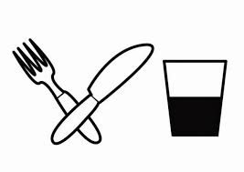 Coloriage Manger Fourchette Et Couteau Dessin Gratuit A Imprimer