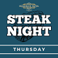 Steak Night - Thirsty Thursday — Shamrock Hotel event image