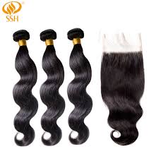 98 ($11.34/ounce) get it as soon as tue, jun 29. Ssh Body Wave Brazilian Hair Weave Remy Human Hair Bundles With Closure 8 24 Inches Free Shipping Buy At The Price Of 39 83 In Aliexpress Com Imall Com