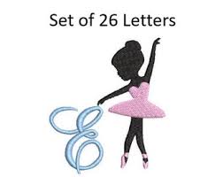 Ballet is a type of very skilled and artistic dancing with carefully planned movements. Ballerina Alphabet Etsy
